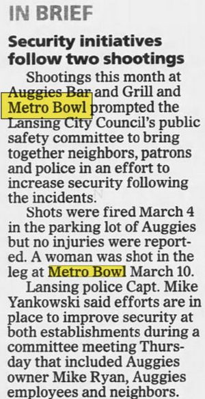 Metro Bowl - Mar 16 2012 Article On Shooting (newer photo)